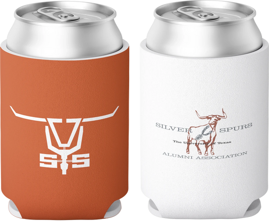Silver Spurs Koozies